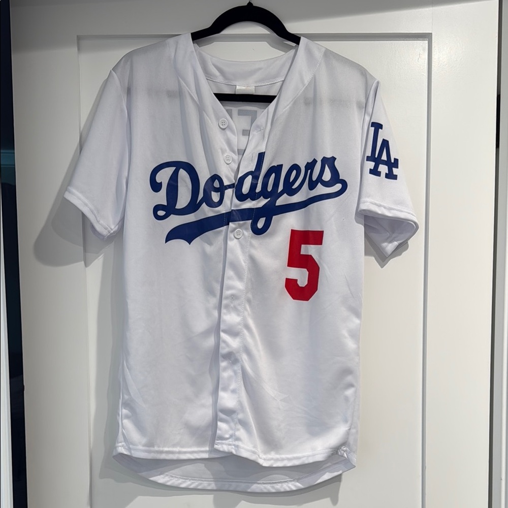 Freddie Freeman Giveaway White Dodgers Jersey size M